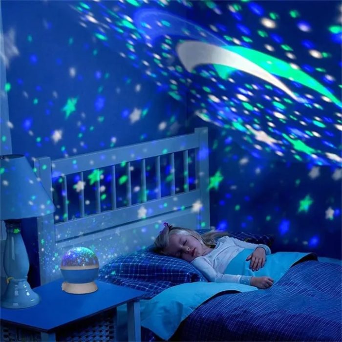 Star Master Dream Rotating Projection Lamp (360 Night Light)