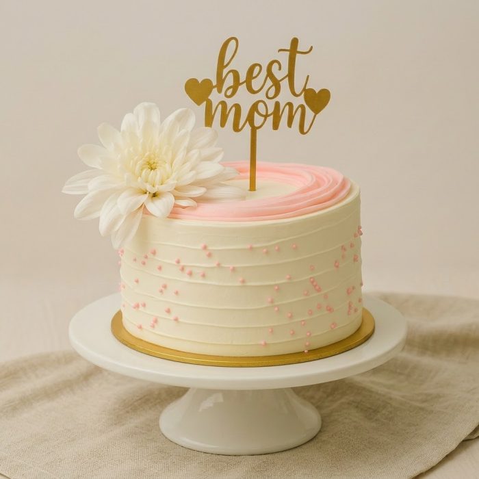 The Best Mom Mothers Day Cake Vanilla