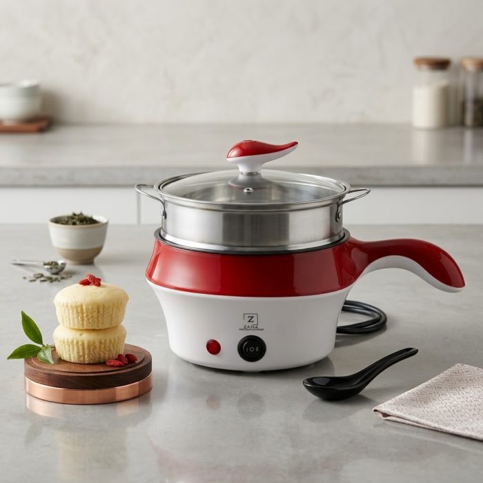 ZAHA Multi-Functional Electric Hot Pot & Steamer