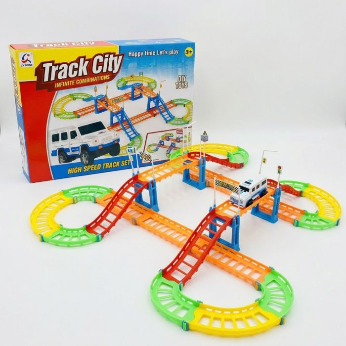 Track City DIY Infinite Combinations High-Speed Track Set