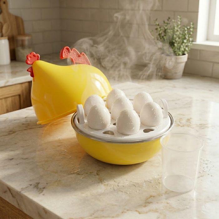 Hen-Shaped Electric Egg Cooker