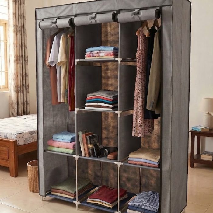 Portable Fabric Storage Wardrobe
